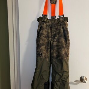 Helly Hansen Kids' Camouflage Snow Pants - size 8